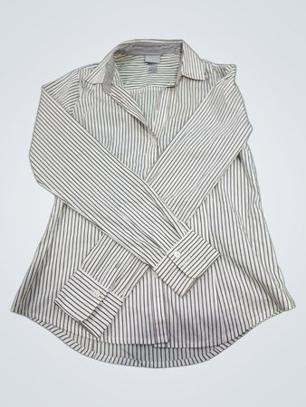 H&M Gestreiftes Button-Up Hemd