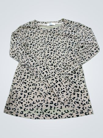 Robe à manches longues en imprimé léopard May by Shining Star