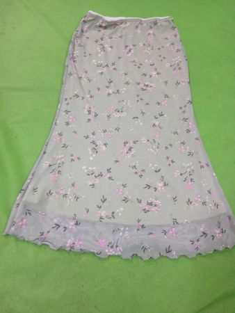 Floral Print Maxi Skirt