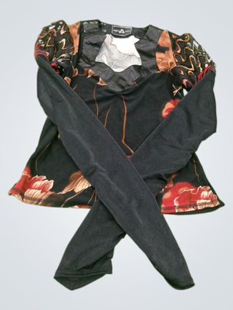 myco annk Floral Print Top