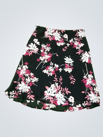 Jupe midi à imprimé floral Petite de Nine & Company