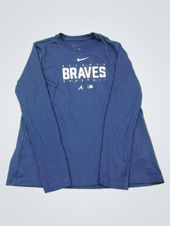 Chandail à manches longues Atlanta Braves Baseball
