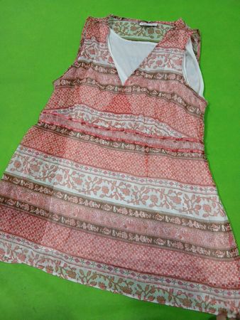 Motherhood Maternity Sleeveless Floral Print Tunic Top
