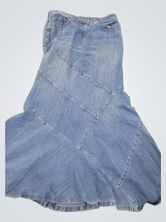 Younique Denim Maxi Skirt Size 11