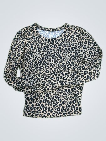 No Boundaries Leopard Print Top