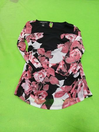 INC International Concepts Petite Floral Print Top