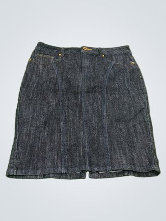 YUVA Damen Jeansrock