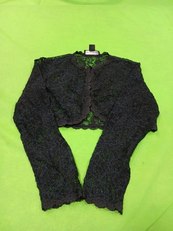 Jones New York Dress Black Lace Bolero