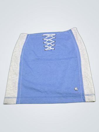 SPORTALM KITZBÜHEL Damenblauer Rock mit Schnürdetail
