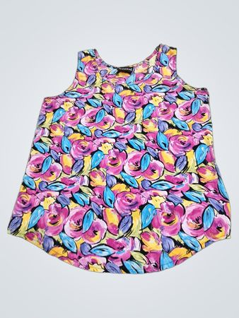 NOTATIONS Floral Print Tank Top