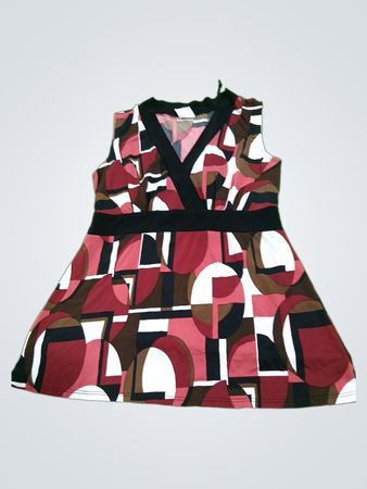maurices Geometric Print Sleeveless Top