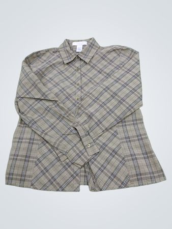 GEOFFREY BEENE SPORT Plaid Button-Up Shirt