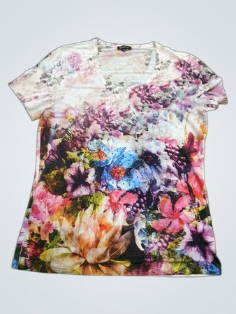 Emotions Floral Print T-Shirt