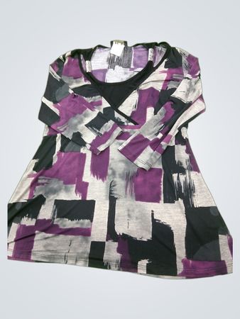 Bali Damen Tunika mit abstraktem Muster