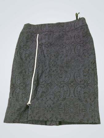 Inizia Collection schwarzer gemusterter Rock