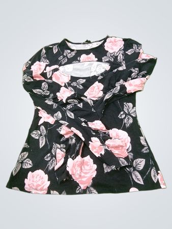 Guess Long Sleeve Floral Top