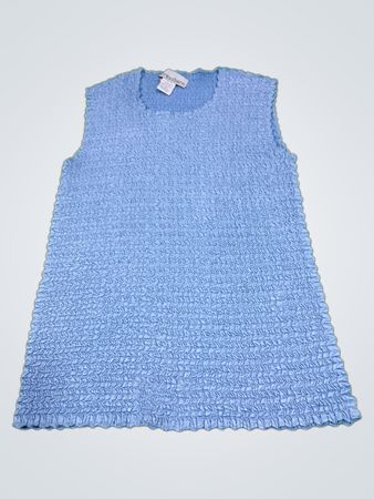 Dressbarn ärmelloses strukturiertes Top