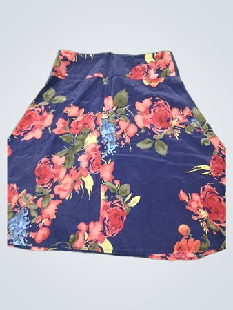 ZILCH Rock mit Blumenmuster