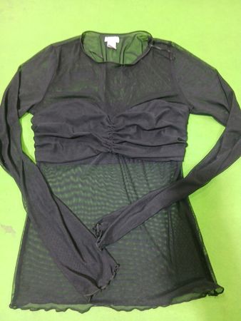 Westlich von Melrose Sheer Mesh Top