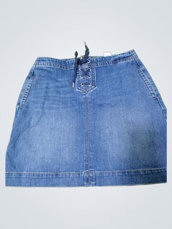 LOFT Denim Minirock