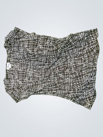 Chaus Damenoberteil in Braun und Weiß mit Muster