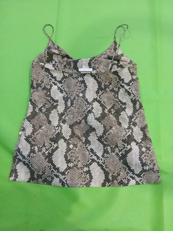 H&M Camisole-Top mit Schlangenprint