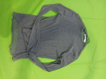 NA-KD Long Sleeve Sparkly Top