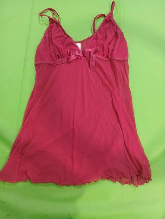 Rote Babydoll-Nachthemde