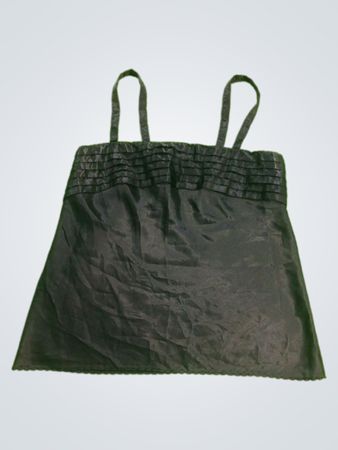 Schwarzes Trägershirt