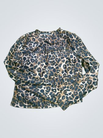 Leoprint Langarmshirt