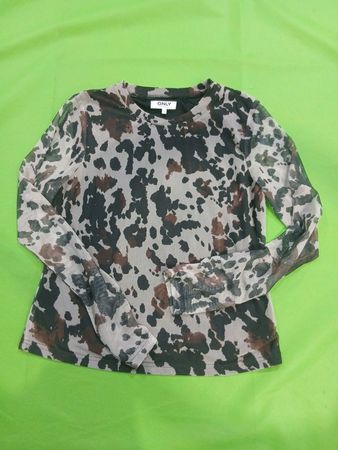ONLY Langarm-Mesh-Top