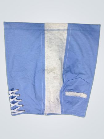 SPARTAN Blau-weiß gestreifte Shorts