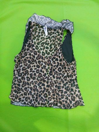 Rebellious Dreamer Oberteil mit Leopardenmuster