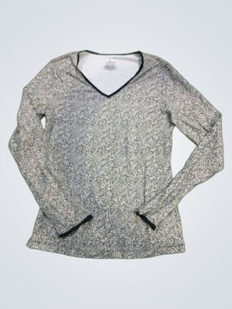 Cuddl Duds Softwear Lace Langarmoberteil