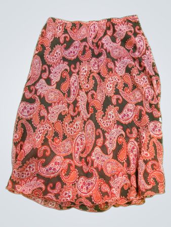 NOTATIONS Rock mit kleinem Paisley-Muster