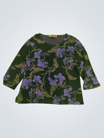 Mirasol Blumenmuster-Longsleeve-Oberteil