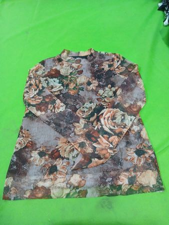 NAPP CLASSIC Floral Print Mesh Top