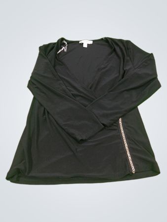 Nine West Schwarzes Langarmoberteil