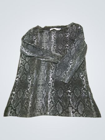 CONTEMPORAINE Schlangenprint Langarmtop