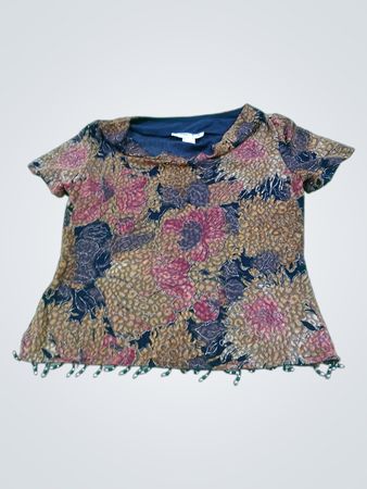 Ronni Nicole von Ouida Floral Print Top