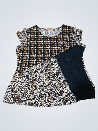 Notations Cheetah Print Top