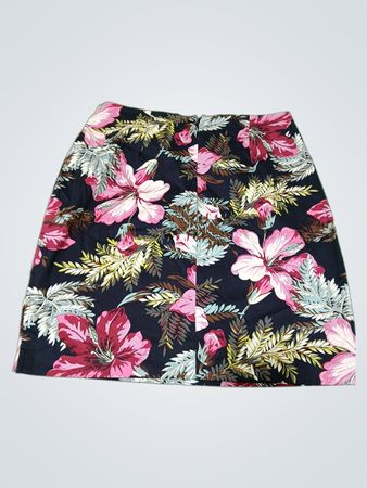 ANNIE ALEXANDER Rock mit Blumenmuster