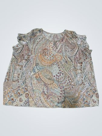 Paisley-Musterbluse