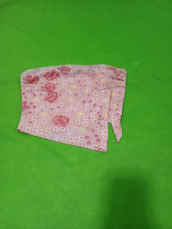 Rosa florales Bandeau-Top