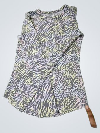 NO BOUNDARIES Mädchen Langarmshirt mit Animalprint