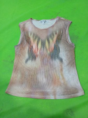 Madden Girl Tanktop aus Mesh mit Schmetterlingsmuster