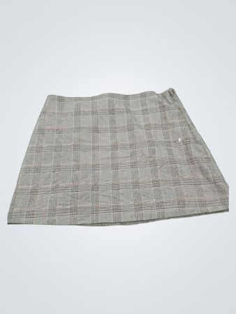 H&M Karo A-Linien Minirock