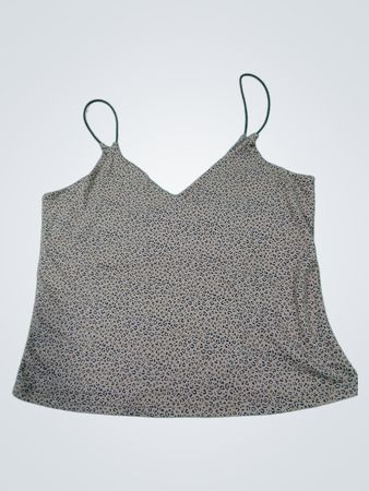 Gaze-Trägertop mit Leopardenmuster