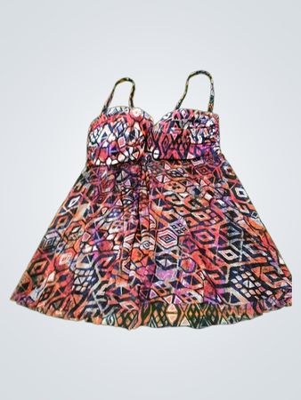 Damenkleid mit Print