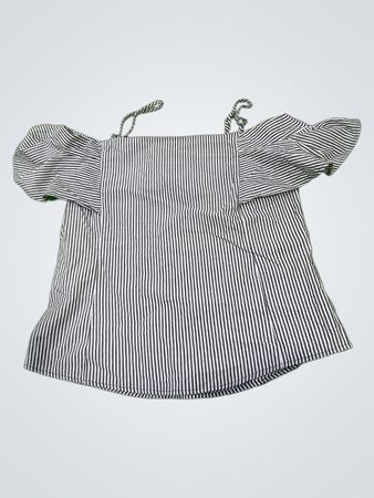 SWEET WANDERER Gestreiftes Off-Shoulder-Top